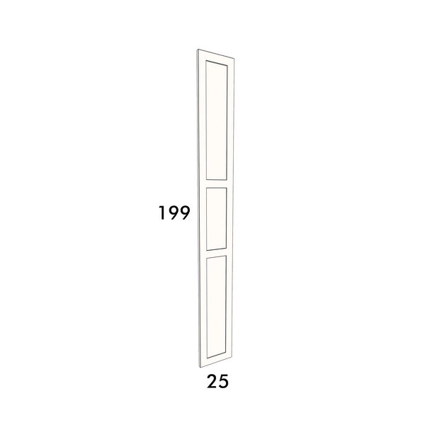 25cm wide, 199cm high cupboard door to fit an IKEA Metod kitchen cabinet